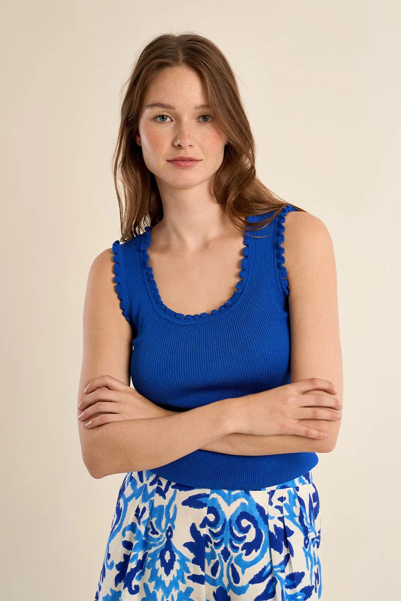 Sweet Edge Ribbed Tank