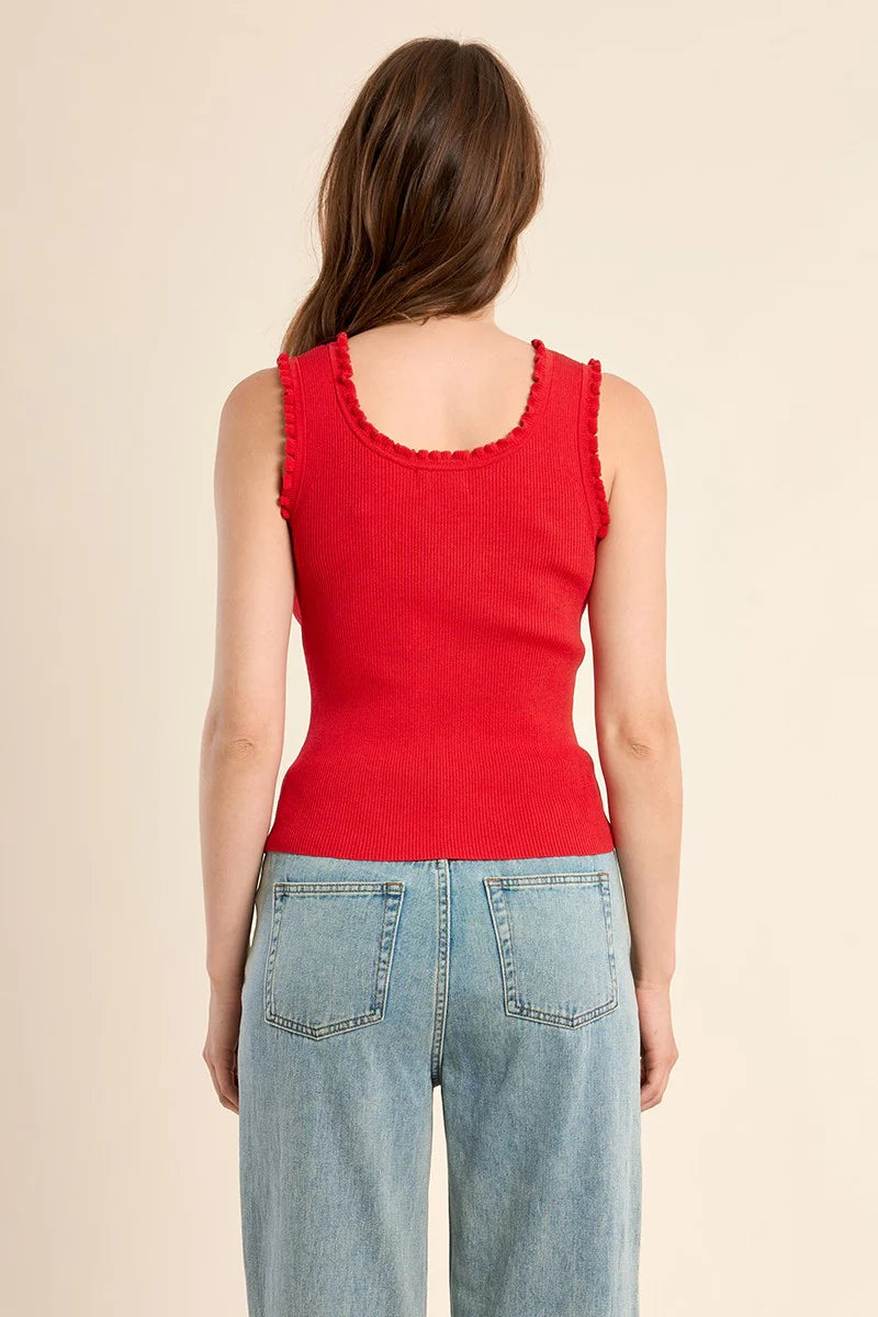 Sweet Edge Ribbed Tank