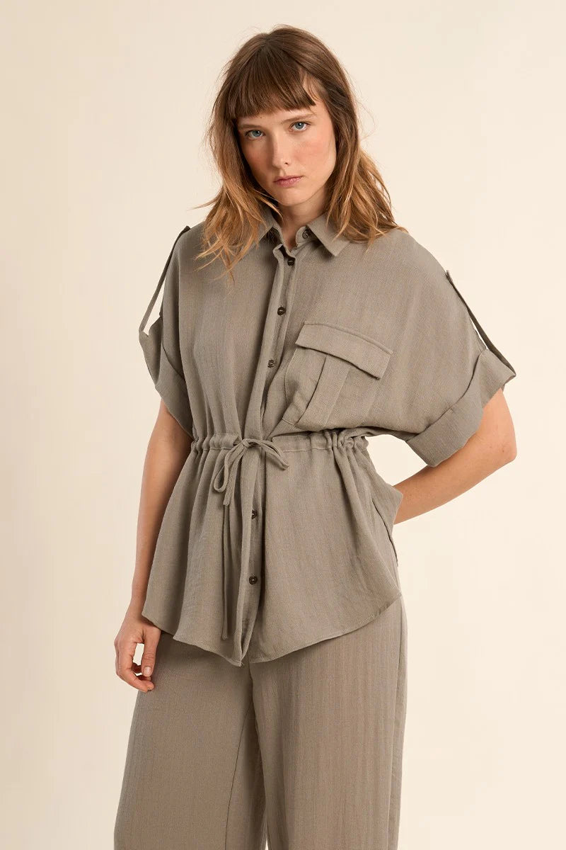 The Desert Daydream Safari Blouse