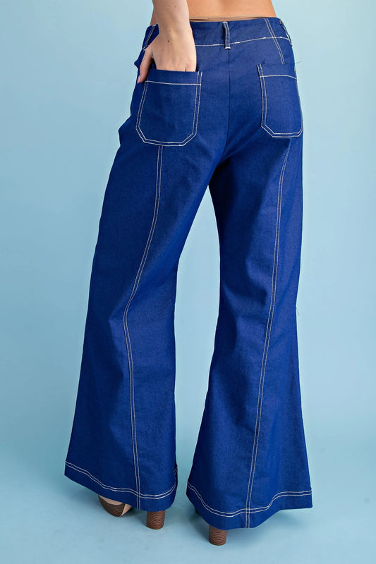 Zip It Good Wide Leg Pants