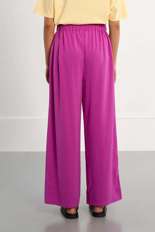 Bougainvillea Bloom Flow & Go Wide Leg Pants