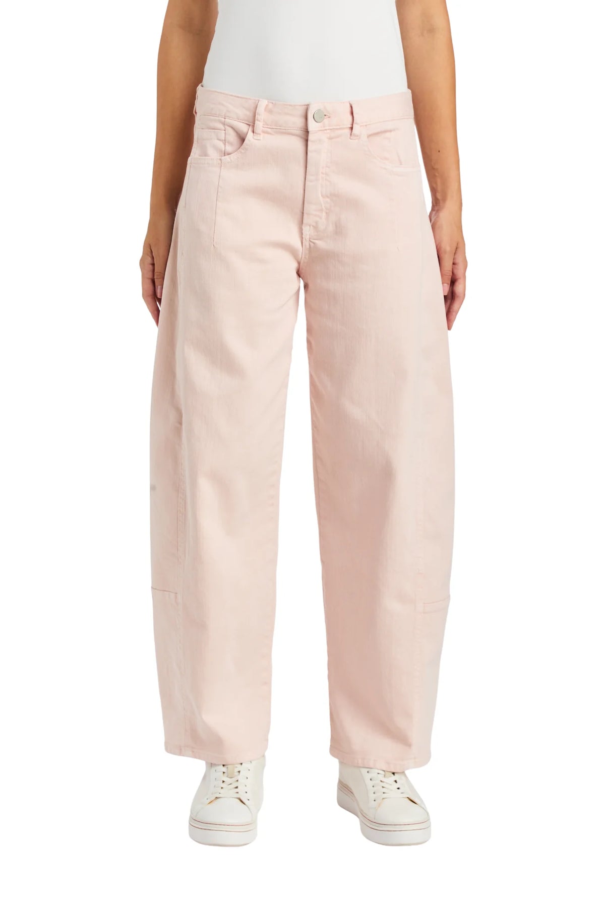 Lotus Bloom Barrel Crop Jeans