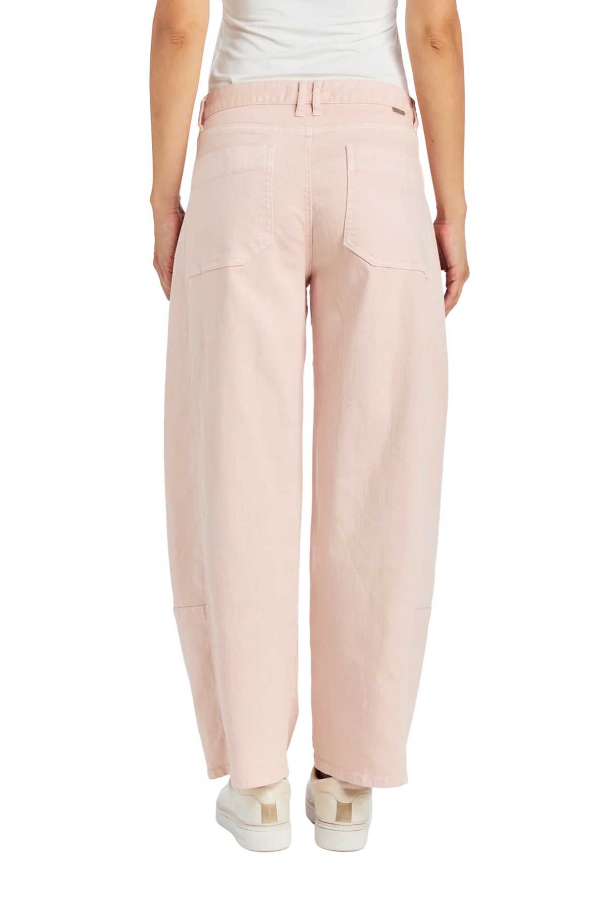 Lotus Bloom Barrel Crop Jeans