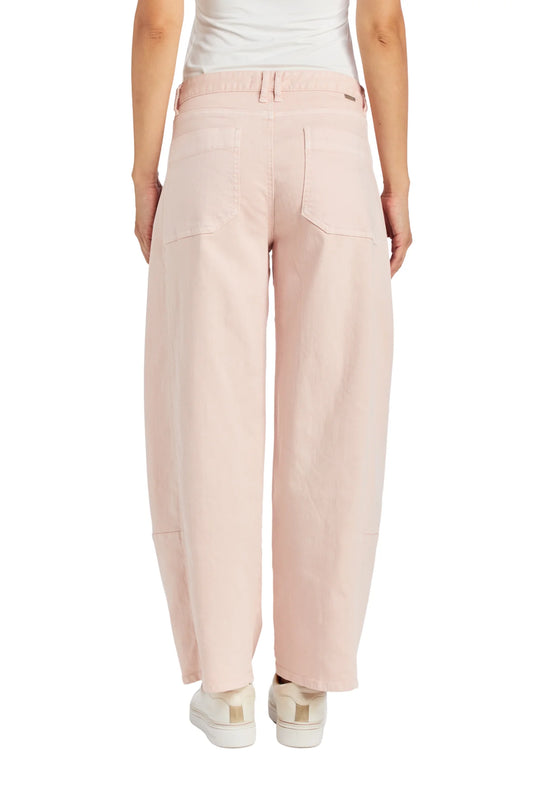 Lotus Bloom Barrel Crop Jeans