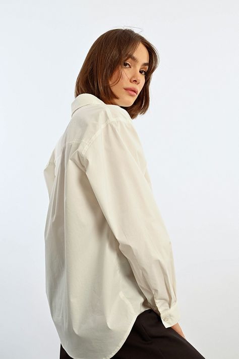 Classic White Button Up Shirt Pizzazz Beloit
