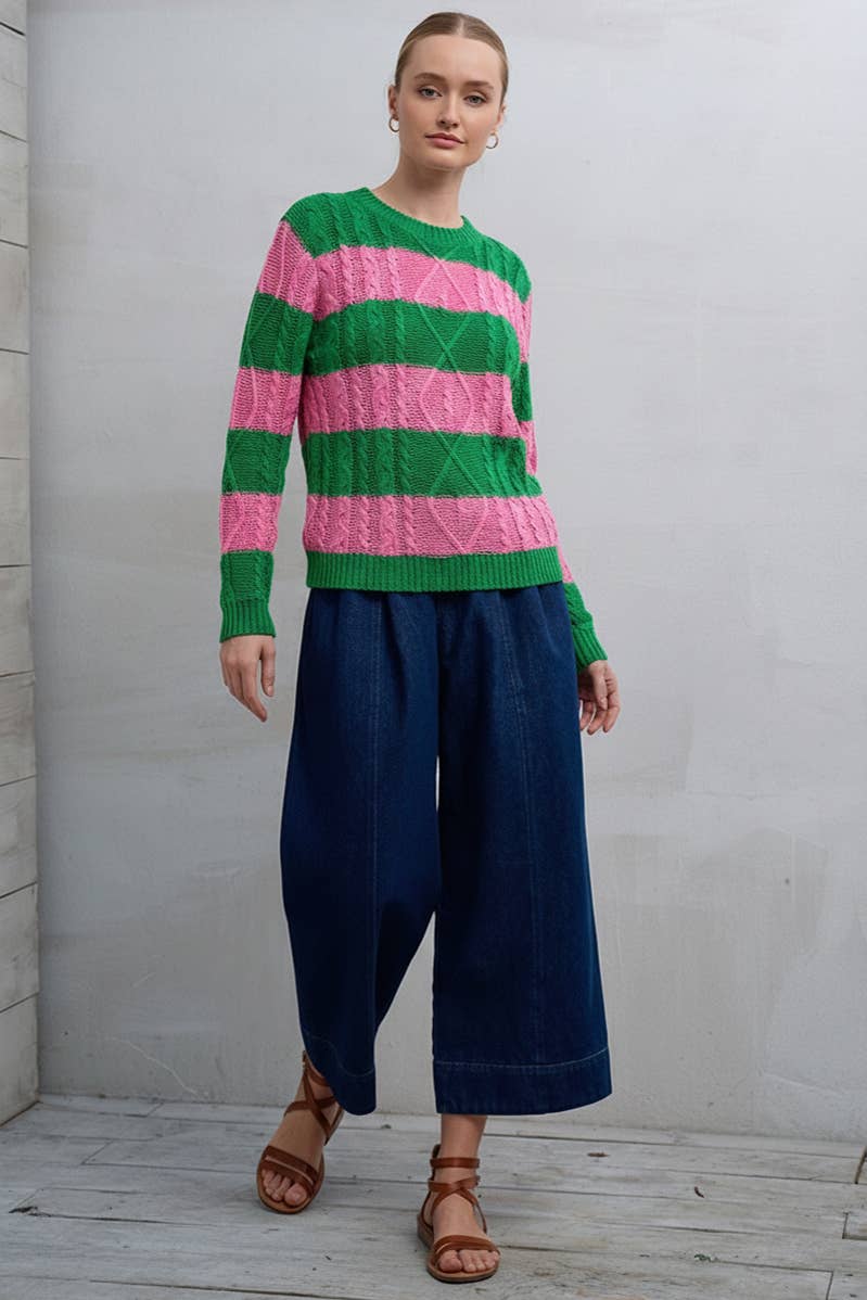 The Seaside Stripe Knit