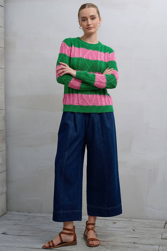 The Seaside Stripe Knit