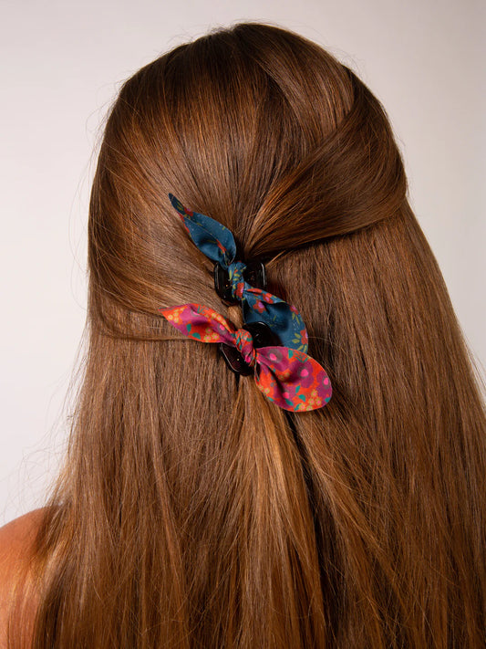 Natural Life Multicolored Mini Hair Claw Clips, Set of 5