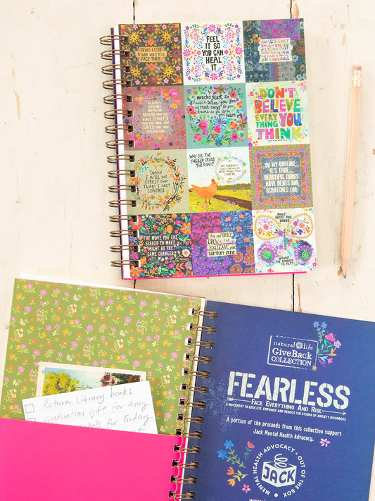 Natural Life FEARLESS Spiral Notebook