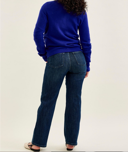 Just Right Judy Blue Petite Straight Leg Jeans