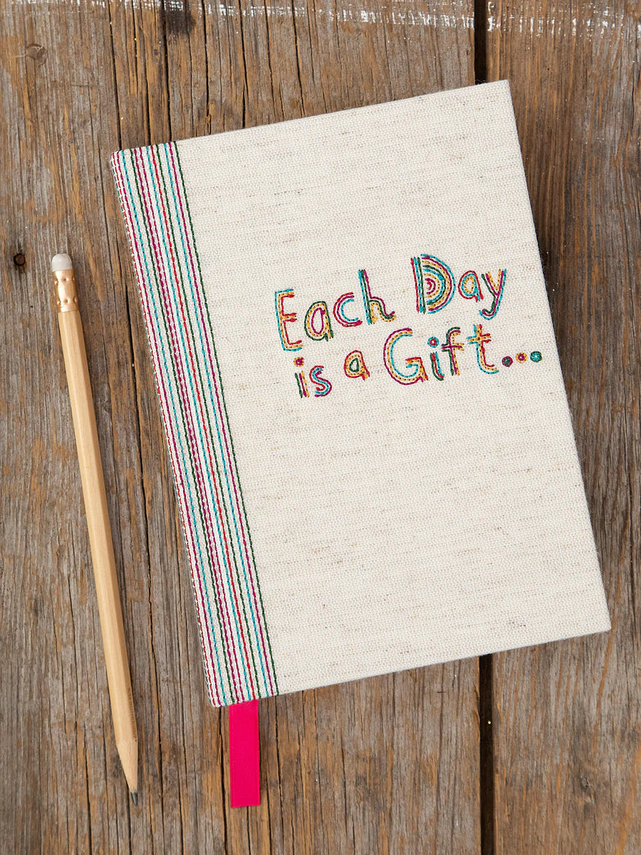 Embroidered 5 Year Daily Journal