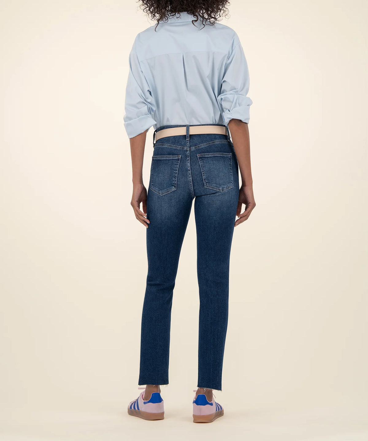 Kut From The Kloth Rachael High Rise Mom Raw Hem