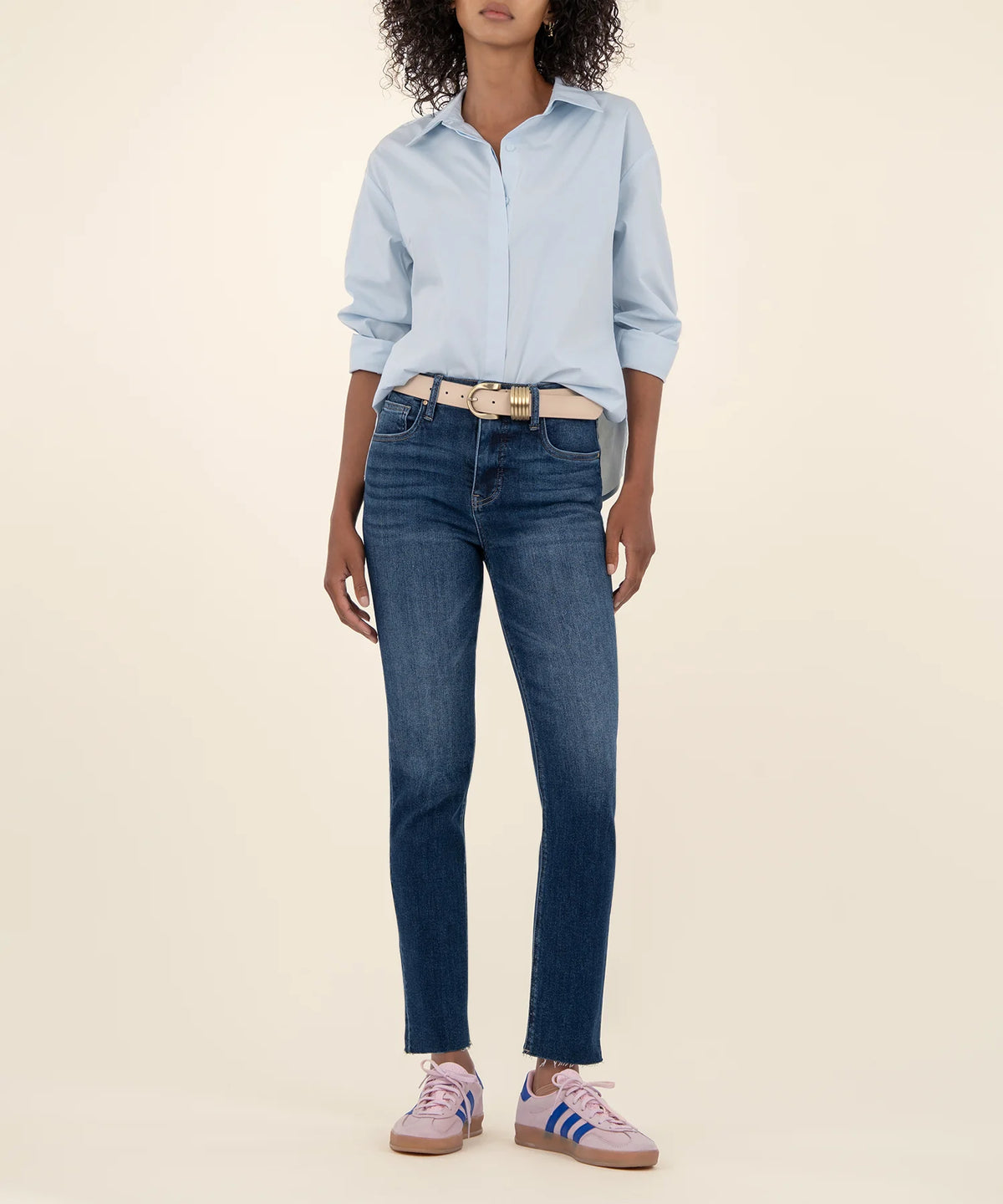 Kut From The Kloth Rachael High Rise Mom Raw Hem