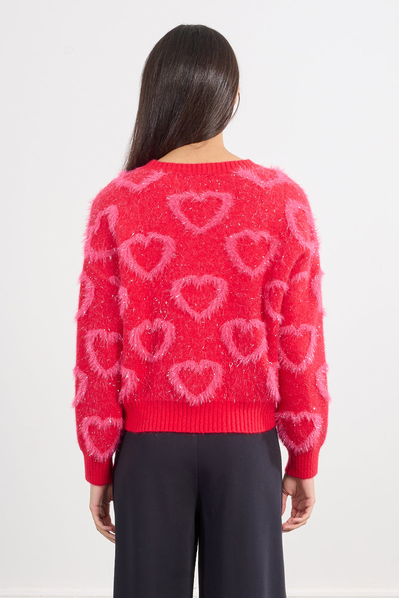 Hearts Aglow Sweater