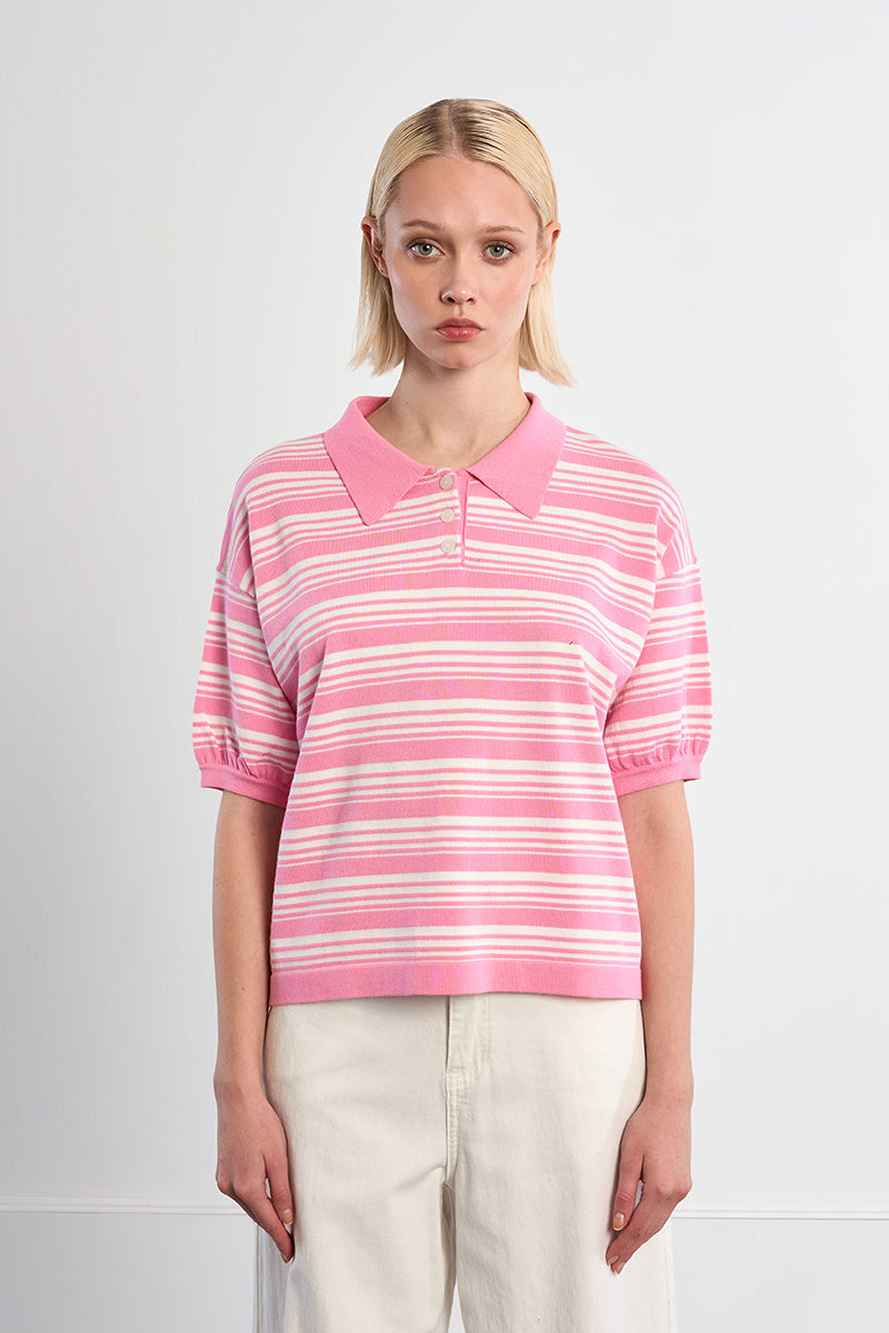 Pretty in Pink Polo