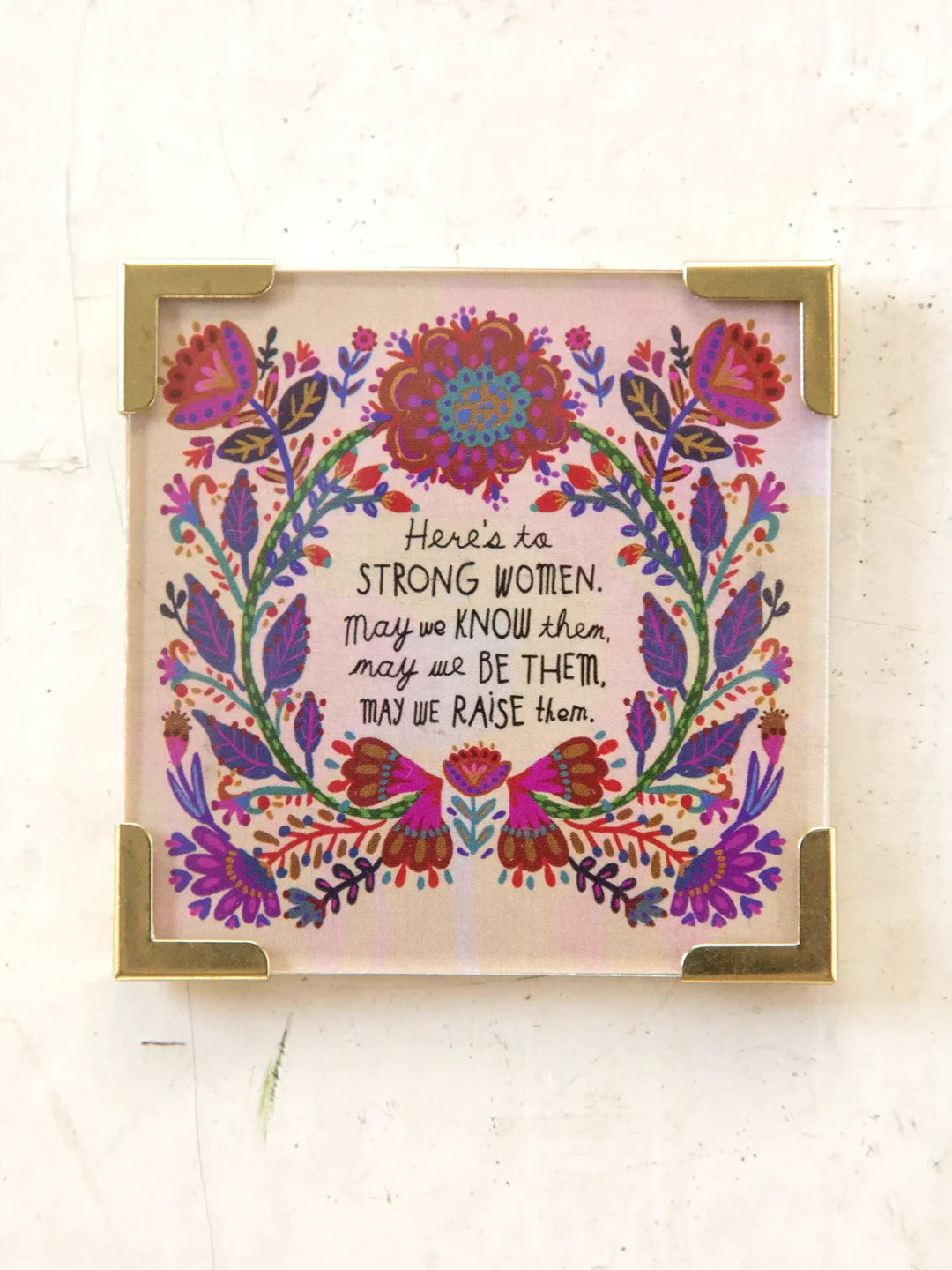 Natural Life Strong Women Corner Magnet