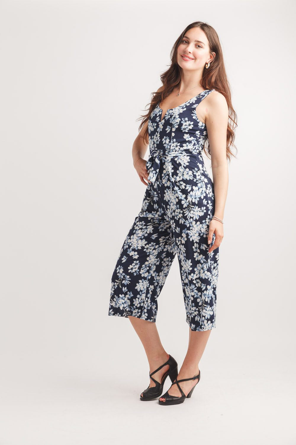 The Flatter Me Floral Jumpsuit