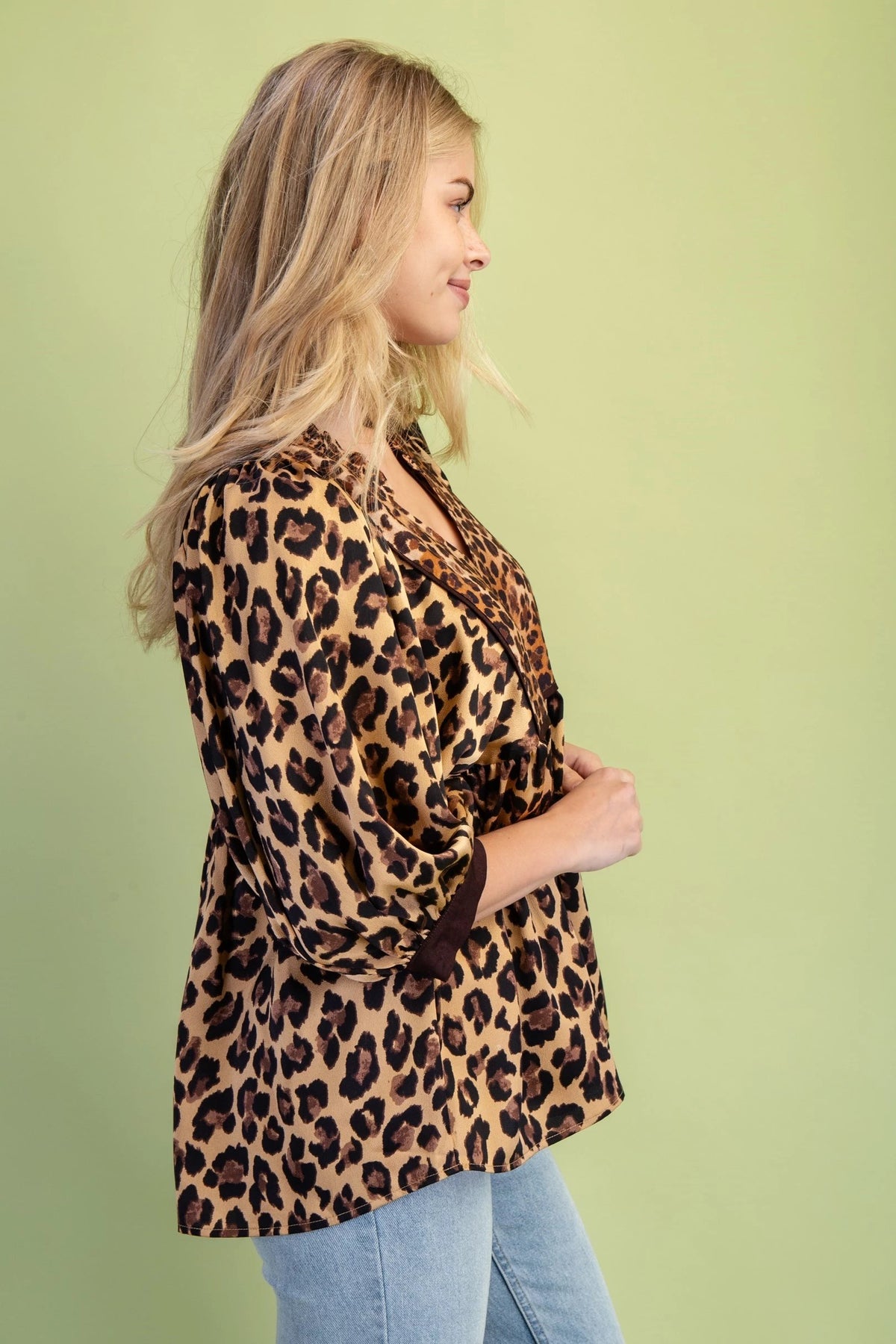 Wild at Heart Babydoll Top