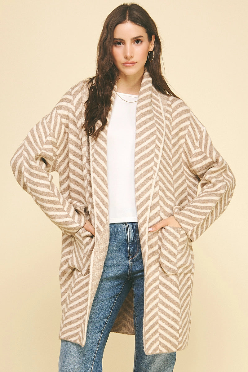 Diagonal Dreams Cardigan
