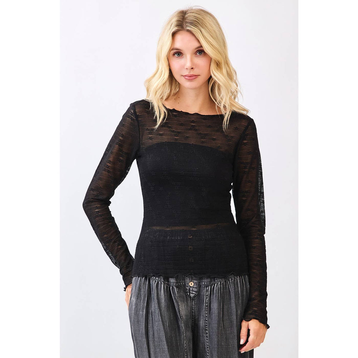 Sweet Serenity Lace Top