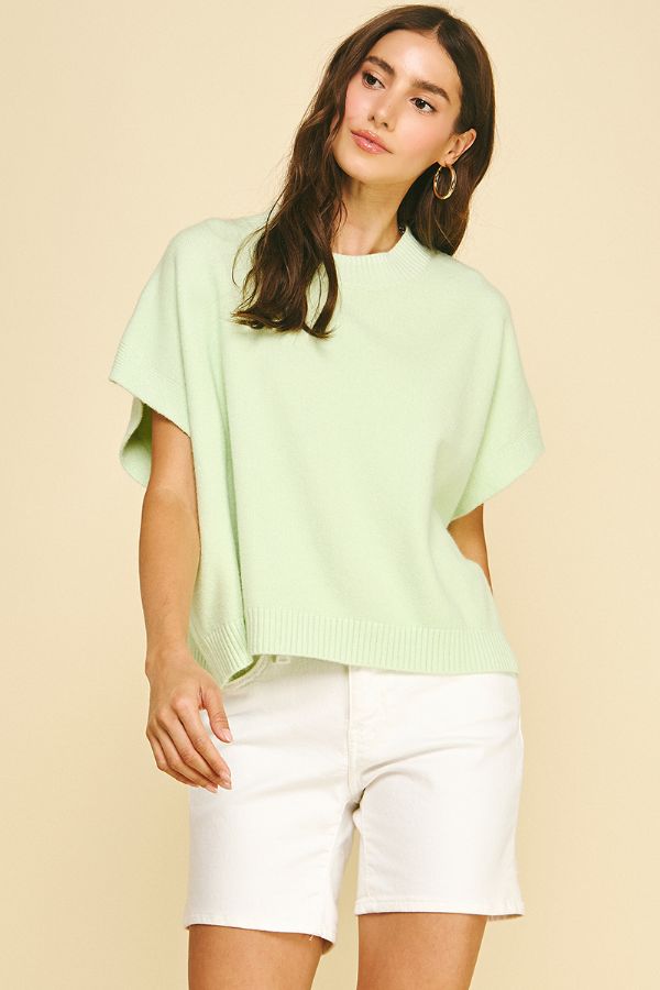 Mint to Be Sweater Top