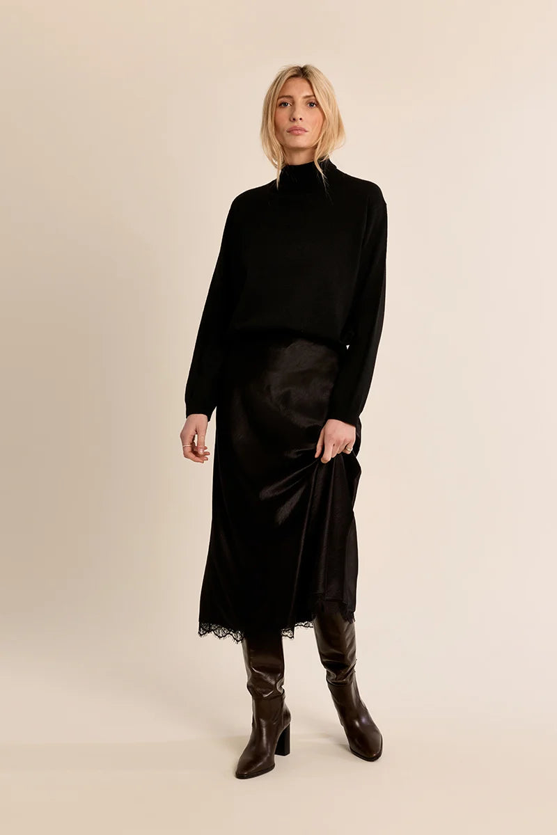Classic Knit Turtleneck Sweater