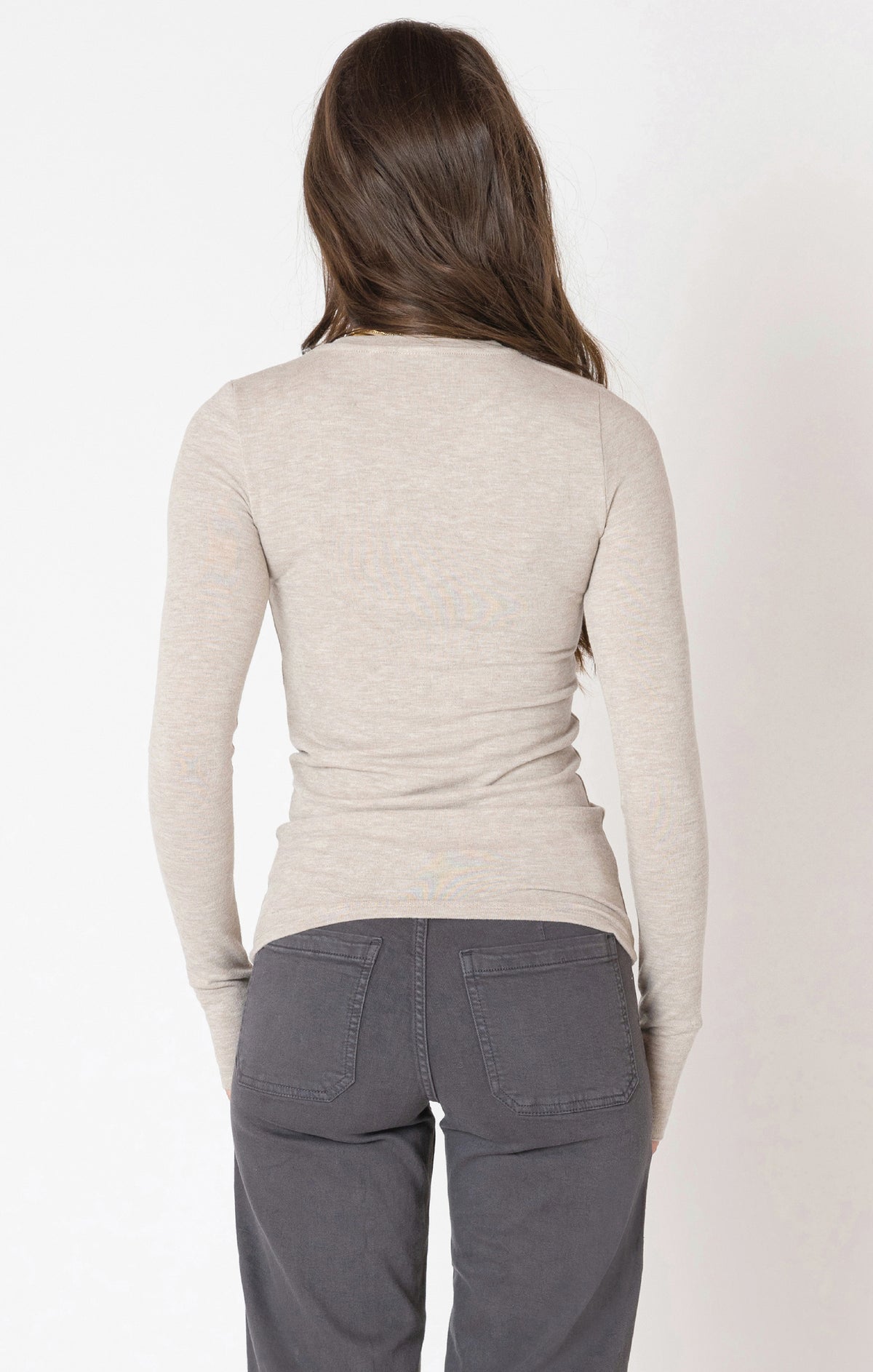 Soft & Simple Brushed Crewneck Tee