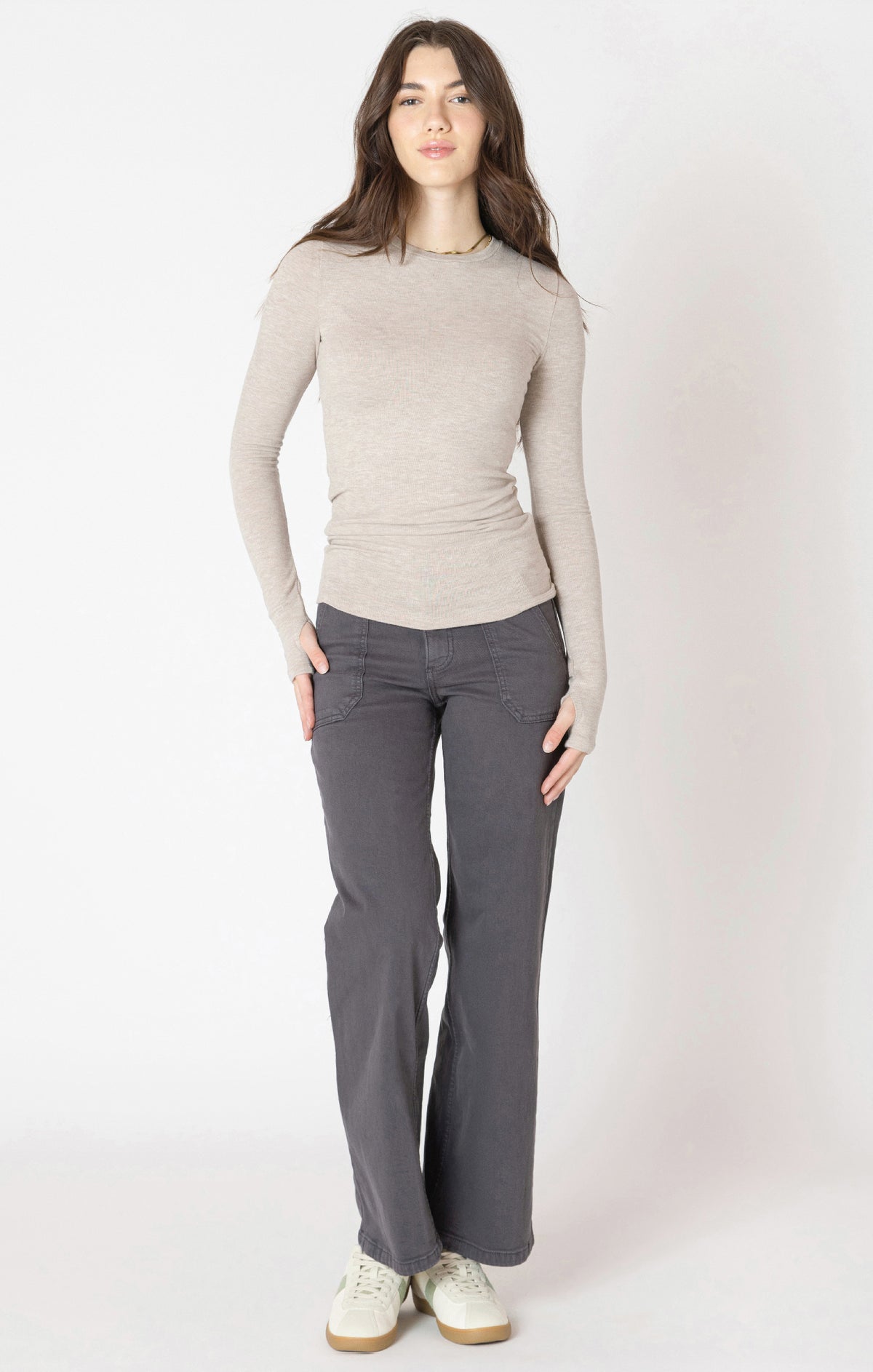 Soft & Simple Brushed Crewneck Tee
