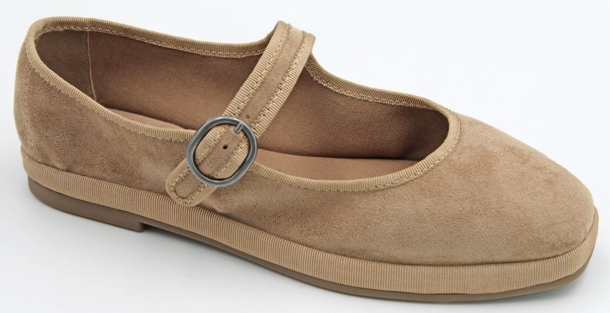 MIA Miluna Tan Mary Jane Ballet Flats