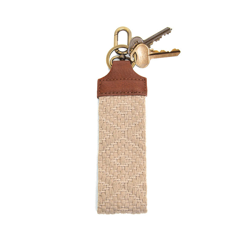 Simple Geo Woven Easy Find Wristlet