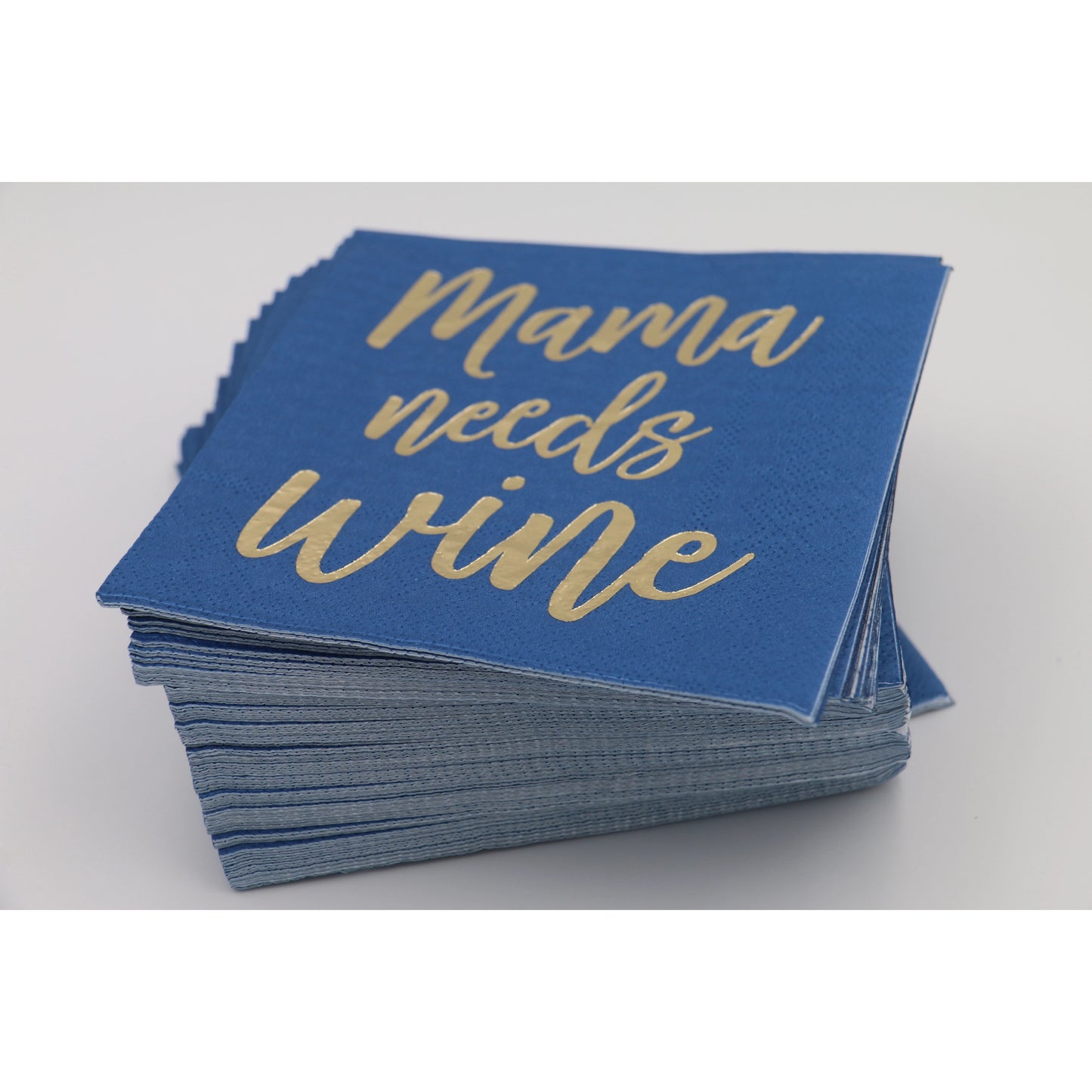 Mama Needs Wine Cocktail Napkins