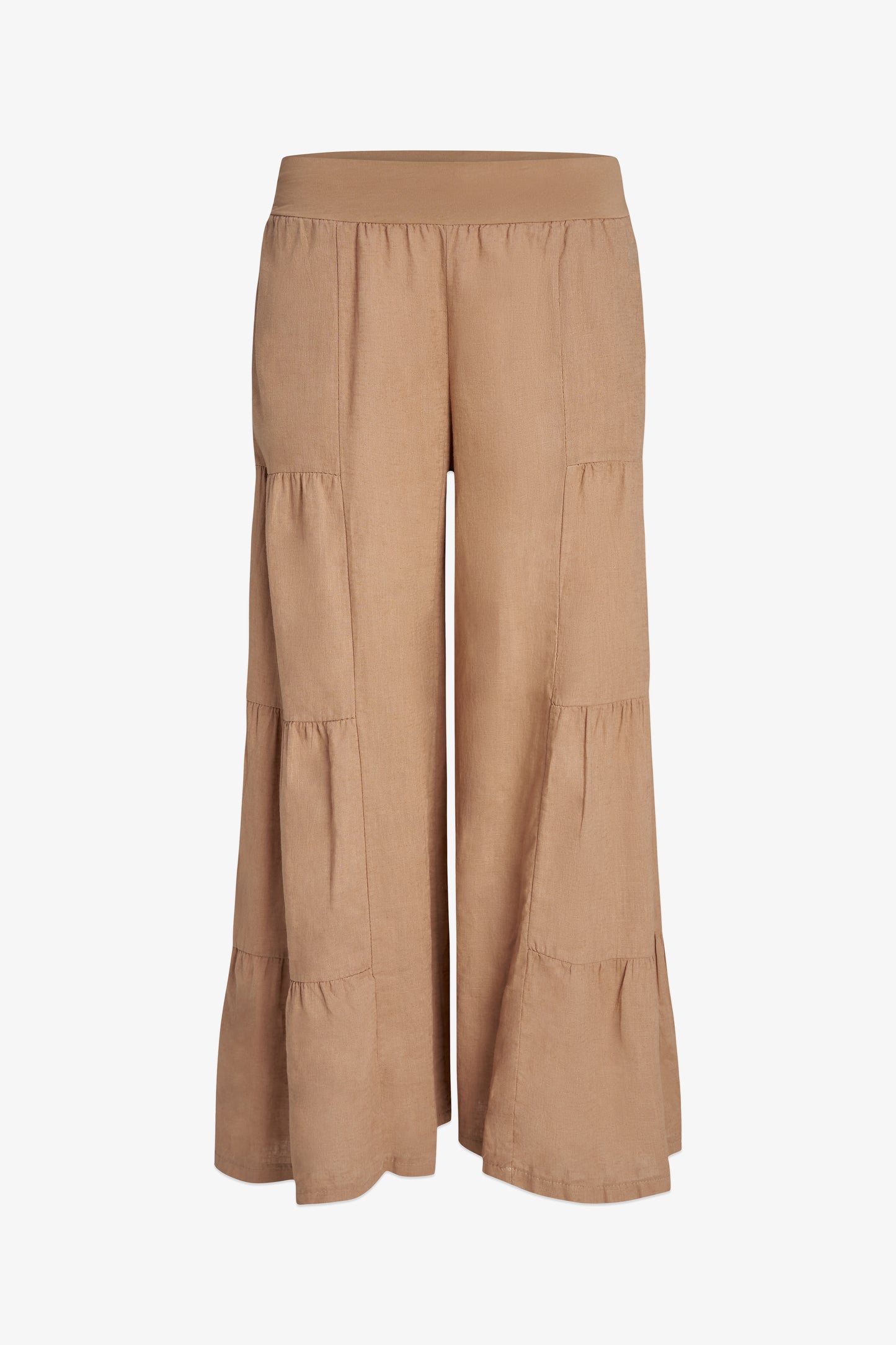 Dulce Tiered Palazzo Pants – Flowy Wide Leg Boho Pants