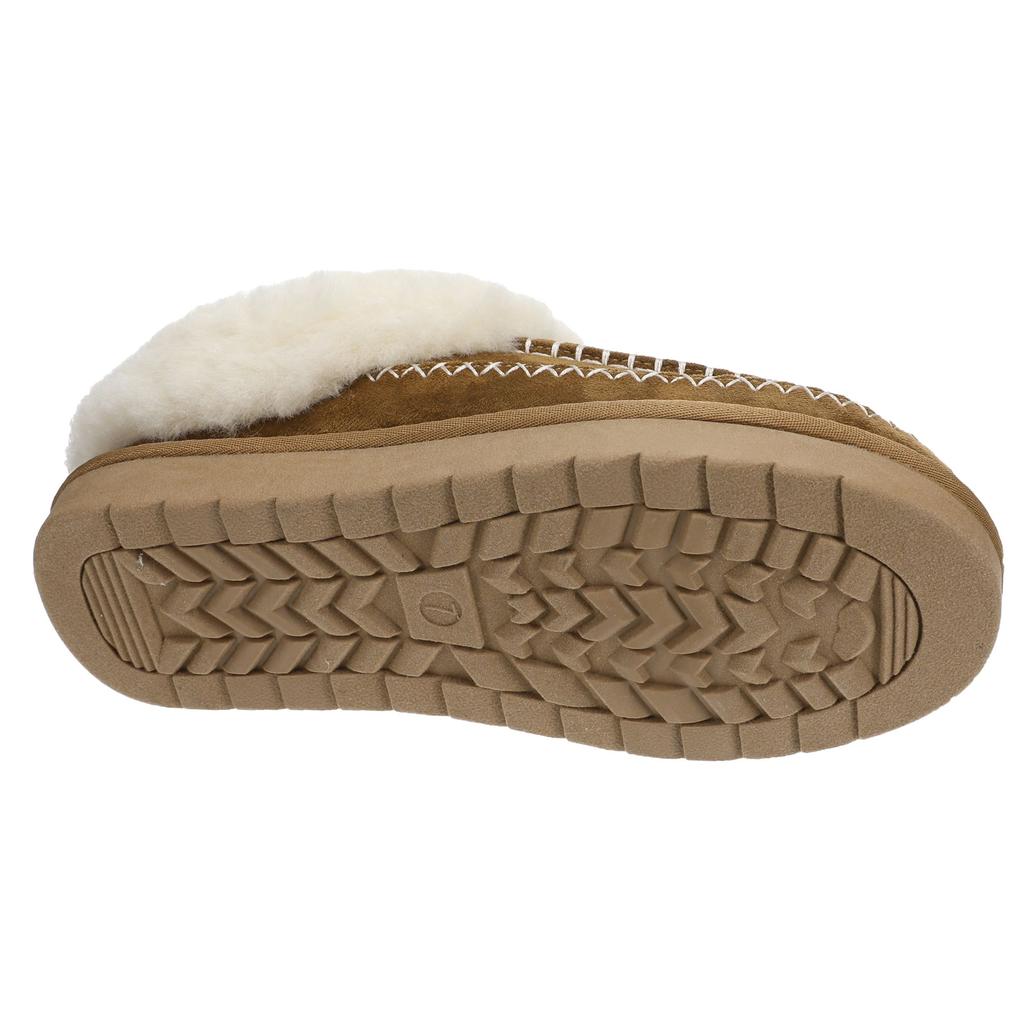 Women's Faux Fur & Faux Suede Moccasin Clogs | Cozy Slip-On Comfort Shoes