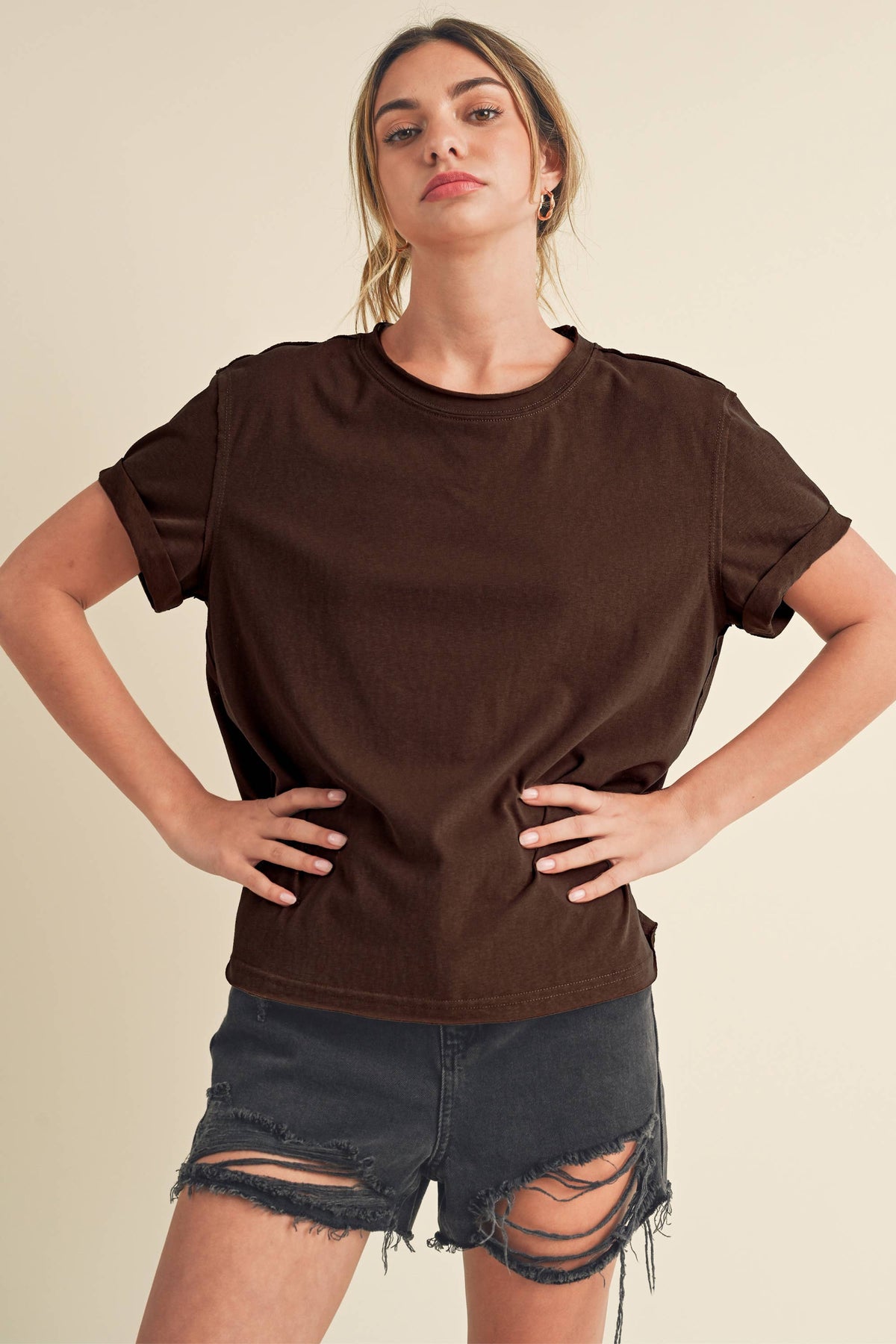 Mali Baby Tee Short Sleeve Top