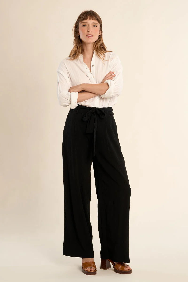 Midnight Breeze Knot Waist Pants
