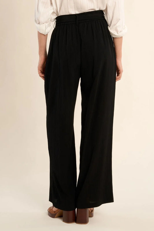Midnight Breeze Knot Waist Pants