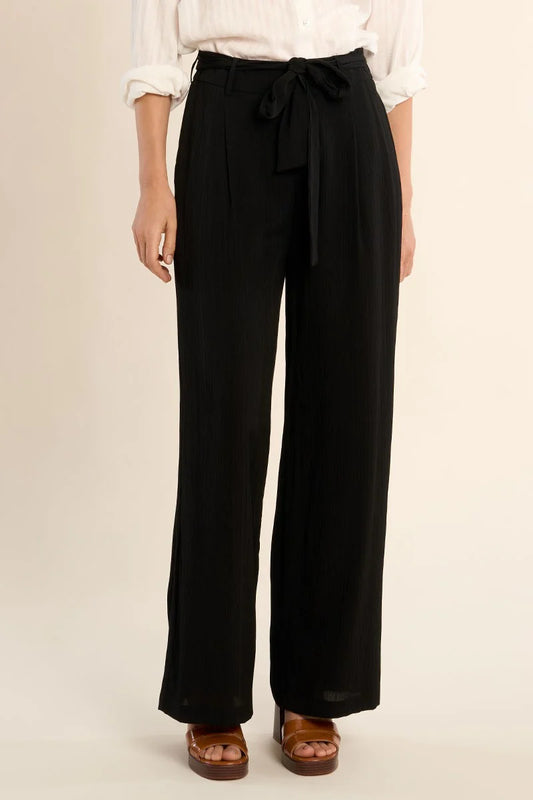 Midnight Breeze Knot Waist Pants