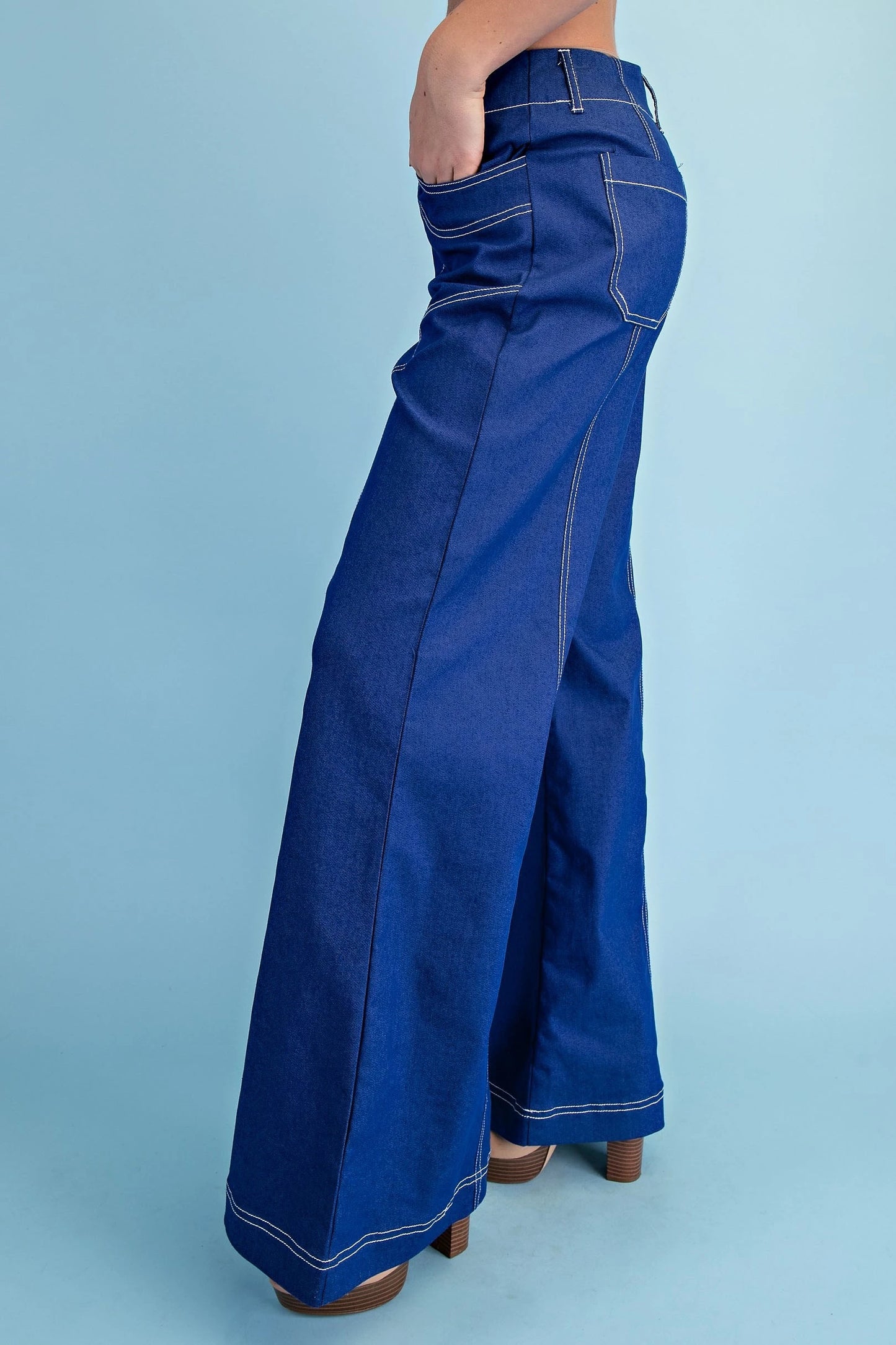 Zip It Good Wide Leg Pants