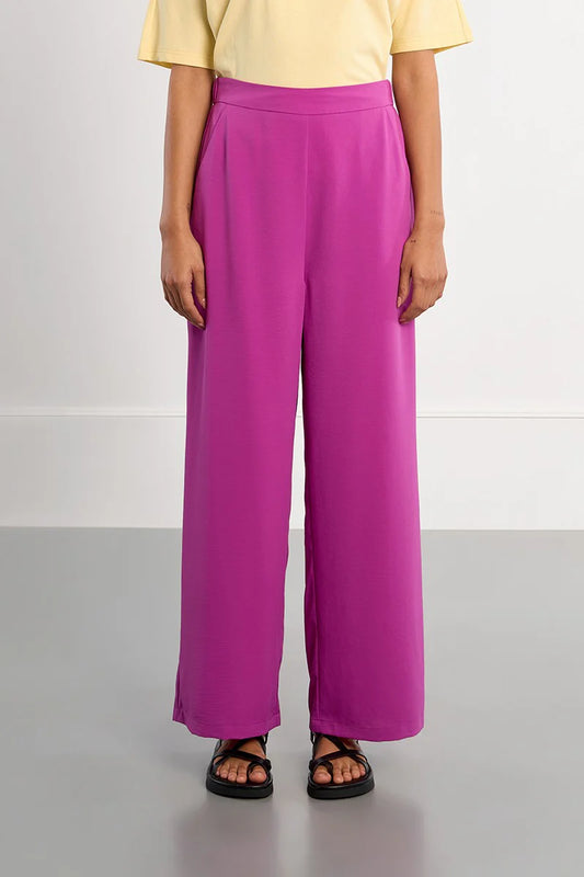 Bougainvillea Bloom Flow & Go Wide Leg Pants