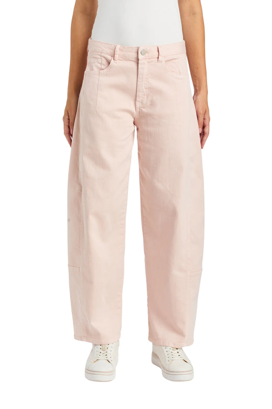 Lotus Bloom Barrel Crop Jeans