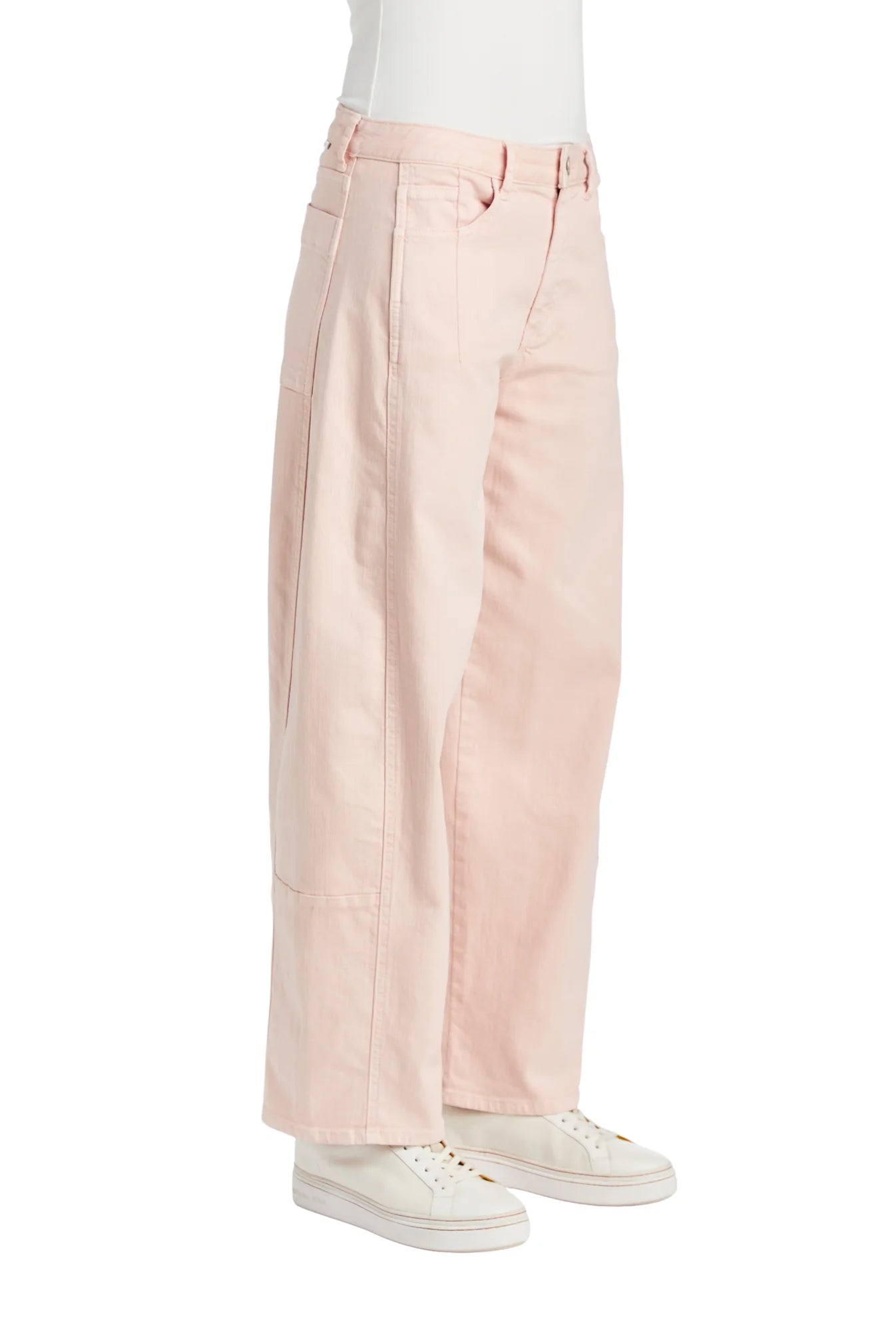 Lotus Bloom Barrel Crop Jeans