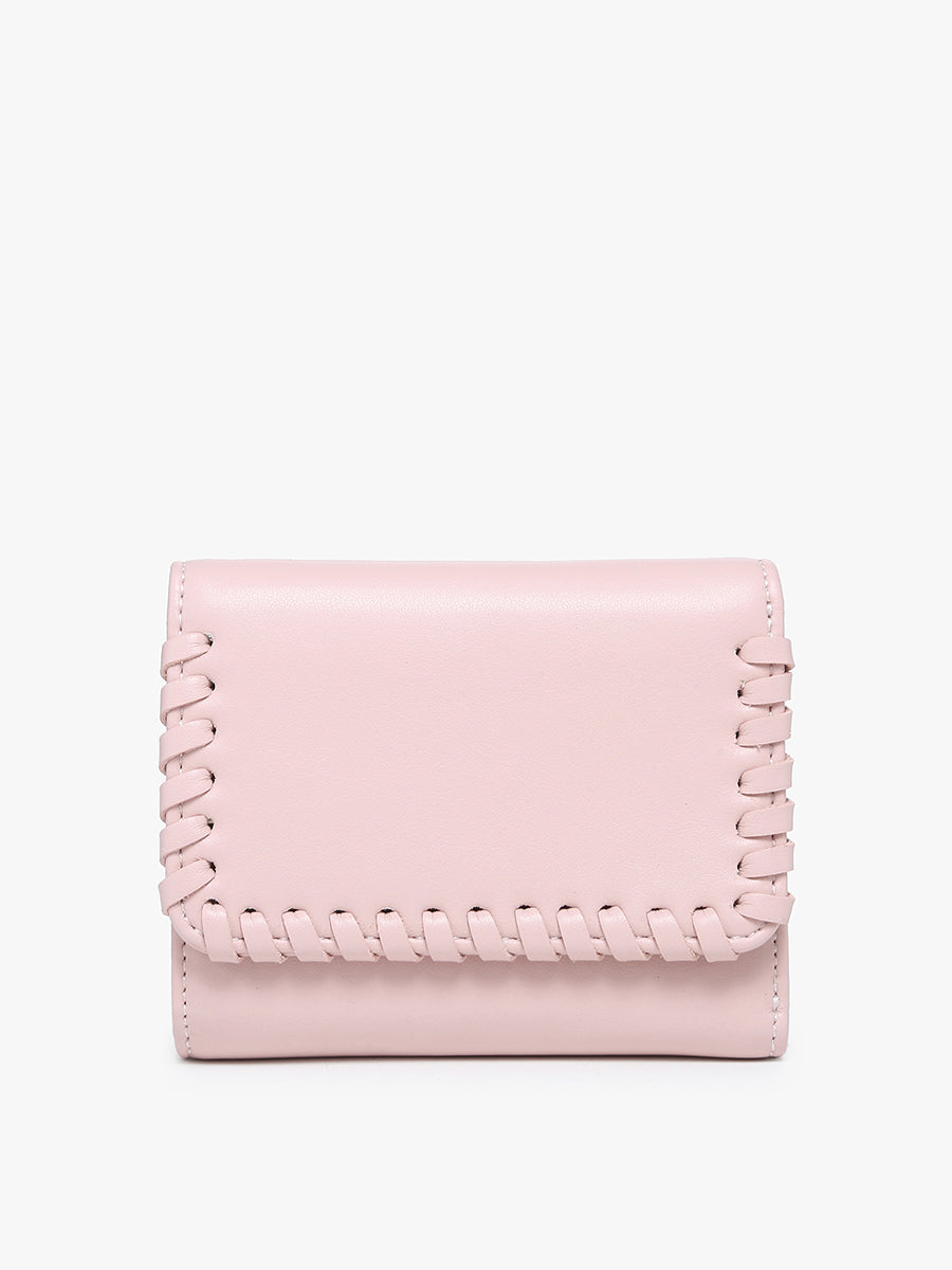 Logan Whipstitch Tri-fold Wallet