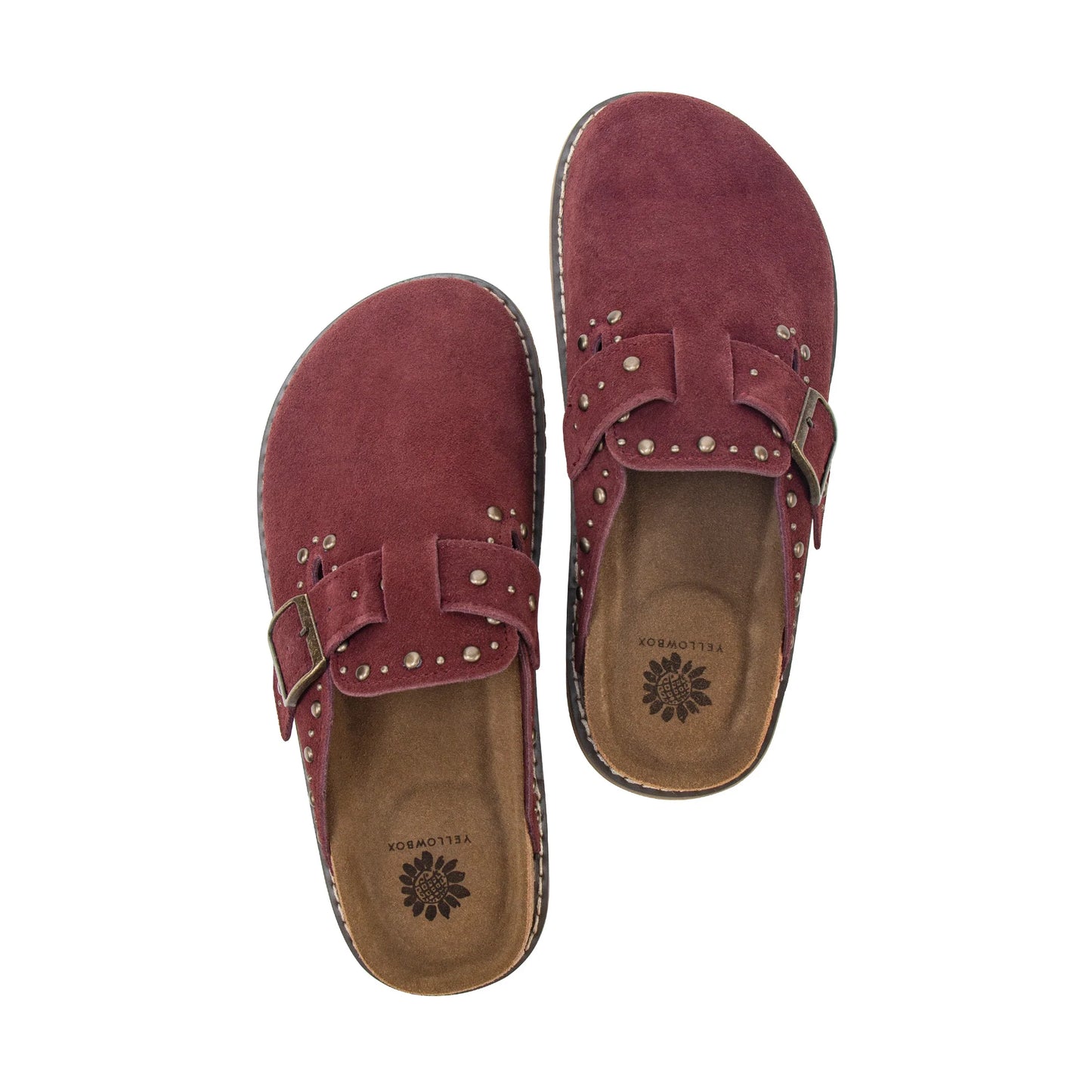 Mirage Studded Suede Clog