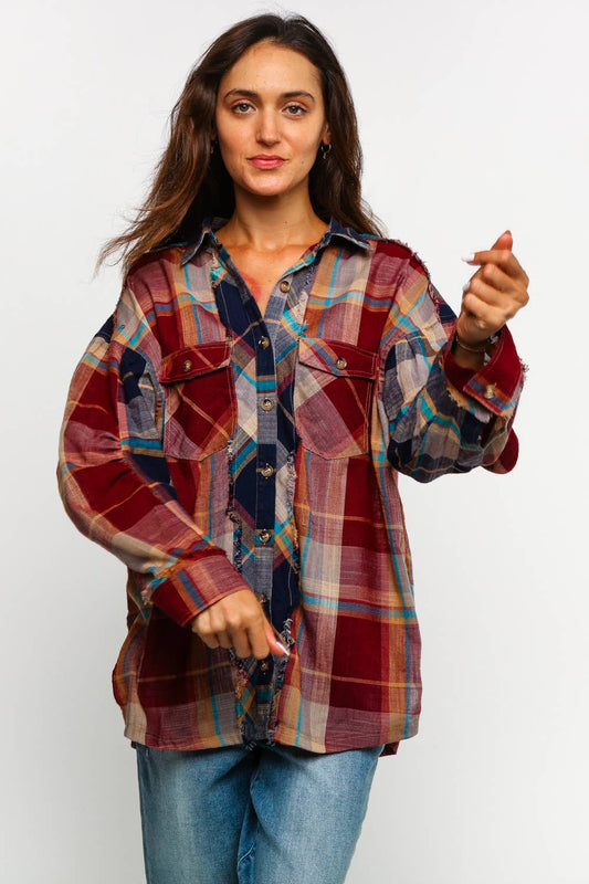 The Checkmate Colorblock Shirt