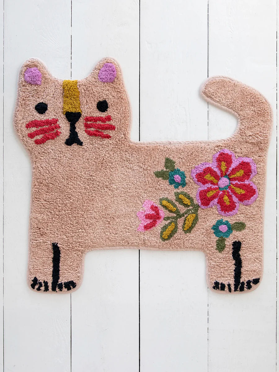 Tufted Cotton Bath Mat