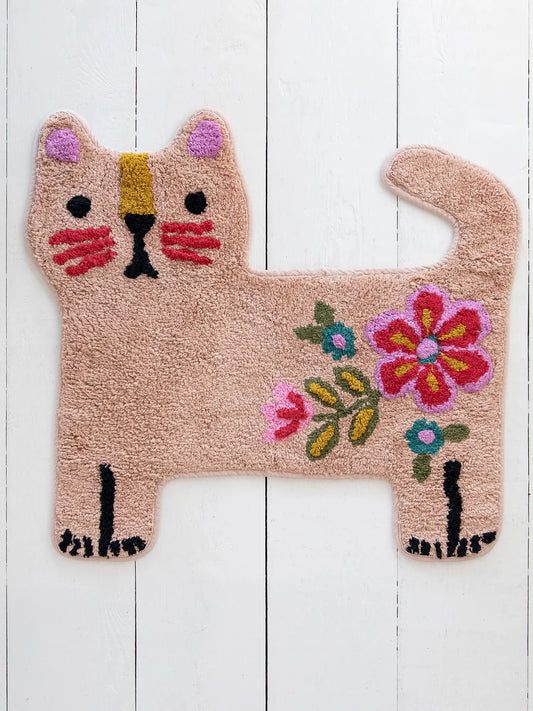 Tufted Cotton Bath Mat
