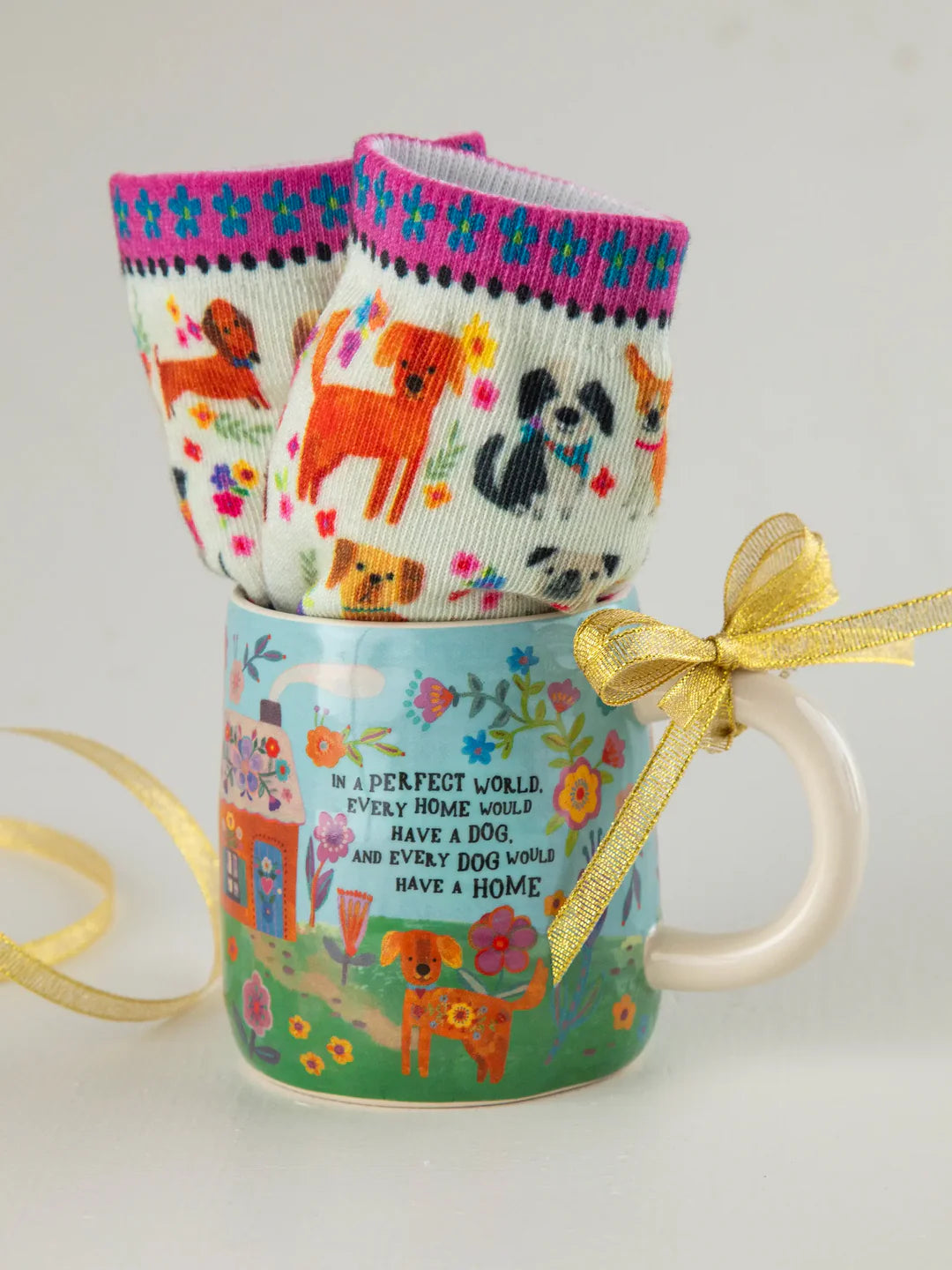 Natural Life Mug & Sock Set