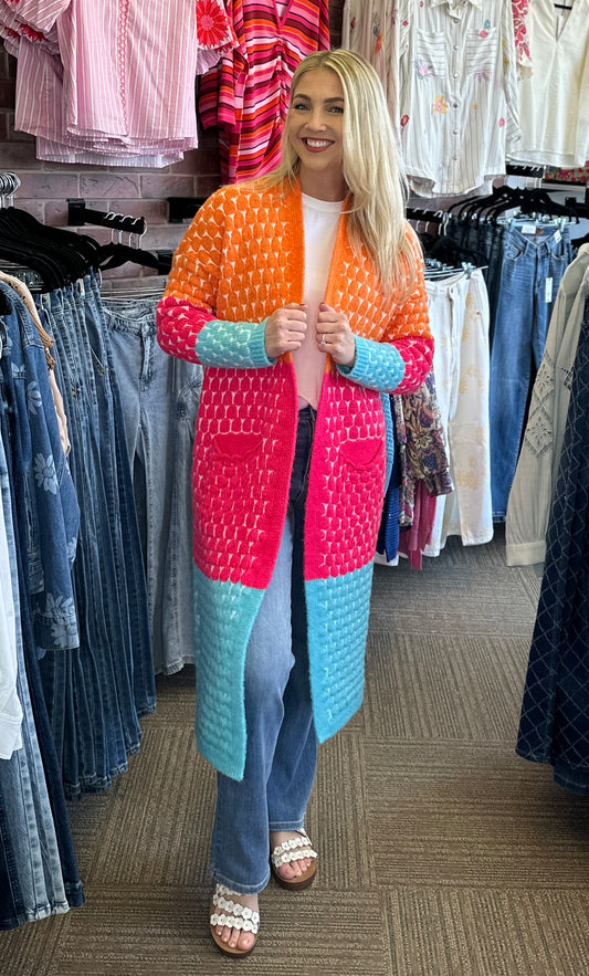 Becca Bright Days Colorblock Cardigan