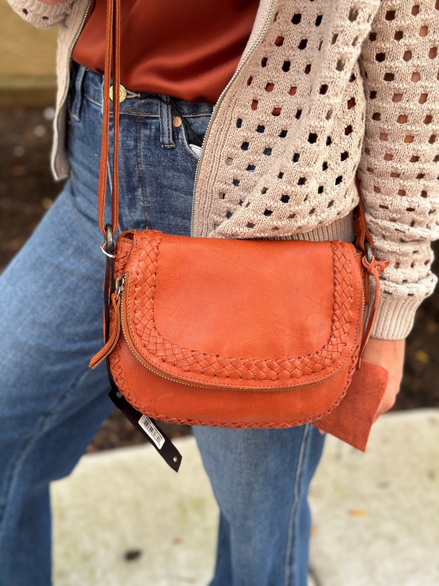 Latico Leather Basil Crossbody