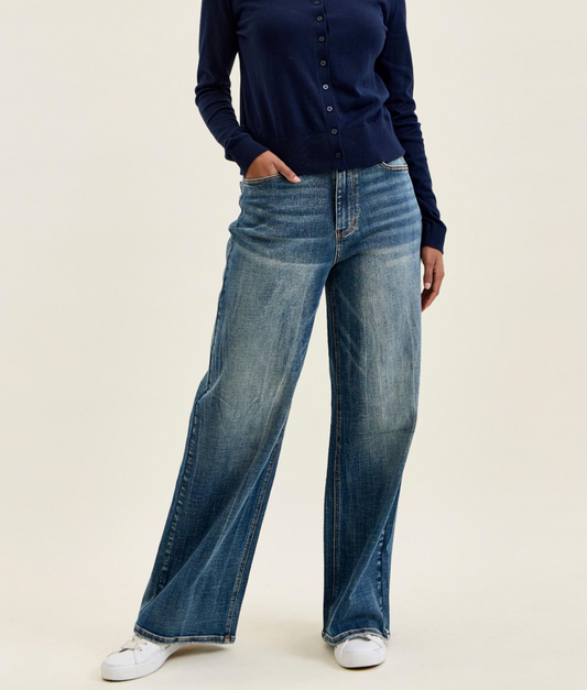 Judy Blue High Waist Wilhelmina Baggy Jeans